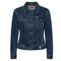 Guess Kurtka Damska Granatowa Przejściowa Jeansowa Guziki Oryginalna r. L