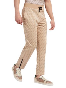 Guess Męskie Spodnie Dresowe Korbin Pant Beżowe Z2Bb05Fl04Q P13W L - GUESS