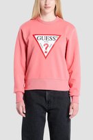 GUESS Różowa bluza damska Original Fleece S