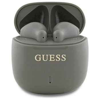 Guess Słuchawki Bluetooth Gutwsj14Esge Tws + Stacja Dokująca Taupe Print - GUESS