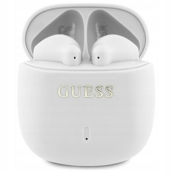Guess Słuchawki Bluetooth Gutwsj14Esgh Tws + Stacja Dokująca Biały/White - GUESS