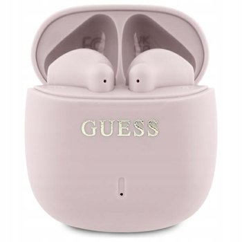 Guess Słuchawki Bluetooth Gutwsj14Esgp Tws + Stacja Dokująca Różowy/Pink - GUESS