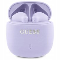 Guess Słuchawki Bluetooth Gutwsj14Esgu Tws + Stacja Dokująca Fioletowy/P