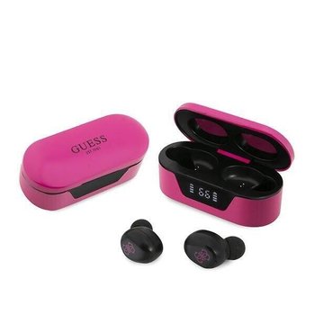 Guess Słuchawki Bluetooth Gutwst31Em Tws + Stacja Dokująca Magenta - GUESS