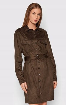 Guess Sukienka Damska Koszulowa Brąz XS 0a7d5_a* - GUESS