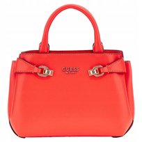 GUESS Torebka Damska do ręki Skóra Ekologiczna Koralowa Elegancka