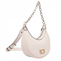 GUESS Torebka Damska na ramię Skóra Ekologiczna Beżowa Mała Listonoszka