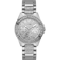 Guess, Zegarek damski, Frontier, W1156L1, srebrny GUESS