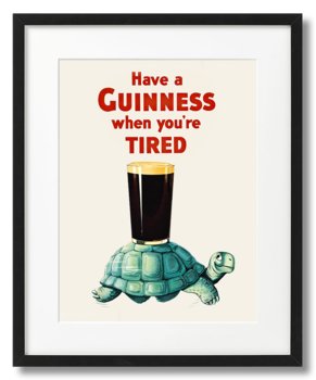 Guinness 03, Plakat Reklamowy Piwa - DEKORAMA