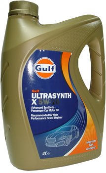 Gulf Ultrasynth X 5W20 4L - Gulf