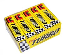 Guma do żucia Turbo  z obrazkami samochodów 20 sztuk Jelly Belly