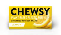 Guma do żucia z ksylitolem CHEWSY, cytrynowa, 15 g Chewsy