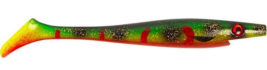 Esca K.P Pike Shad Junior 8 20cm - Swimbait In Gomma Per Luccio E Zander