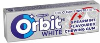 GUMA ORBIT DRAŻE WHITE SPEARMINT 14G Inna marka