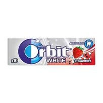 Guma Orbit Draże White Strawberry 14G Inna marka