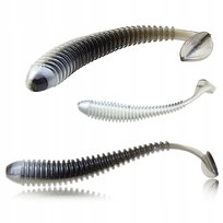 GUMA PRO FL miękka przynęta wędkarska SWING karbowany korpus 8 cm 2,5g FL