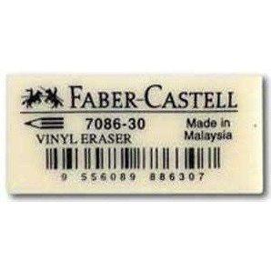 Gumka do ołówków biała (30) 7086-30 FC188730 FABER CASTEL - Faber-Castell