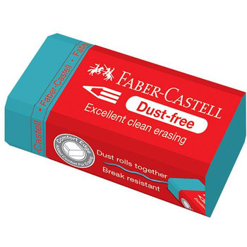Gumka DUST FREE mix kolorów pastelowych 187221 FC FABER CASTELL - Faber-Castell