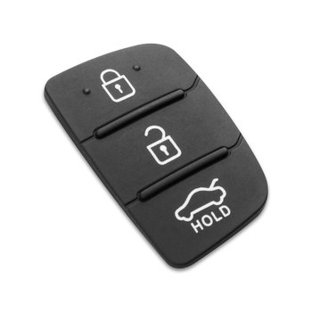GUMKA PRZYCISKI KLUCZYKA PILOT DO HYUNDAI i20 i30 ix20 ix35 TUCSON SANTA FE - Finterry