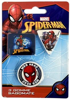 gumki do mazania 3 szt SPIDERMAN - Disney