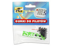 Gumki do pilotów z klejem AG Chemia (1LM) AG TERMOPASTY