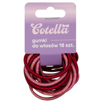 Gumki do włosów, Cotella, 18 szt. Cotella