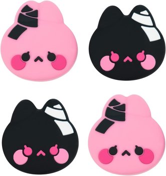 Gumki Nakładki Przyciski Nintendo Switch Lite Oled Silikonowe Królik Kot X4 - Inny producent