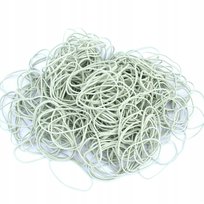 GUMKI RECEPTURKI MOCNE 50 mm x 1,5 mm BIAŁE 1 KG