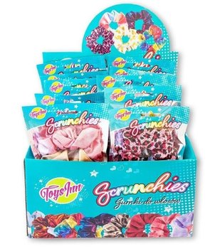 Gumki scrunchie do włosów 3 szt /display - Stnux