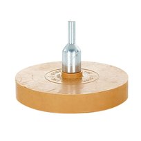 Gumowy krążek 90mm do usuwania kleju łagodny M8 + adapter 6mm Geko G78907 Geko