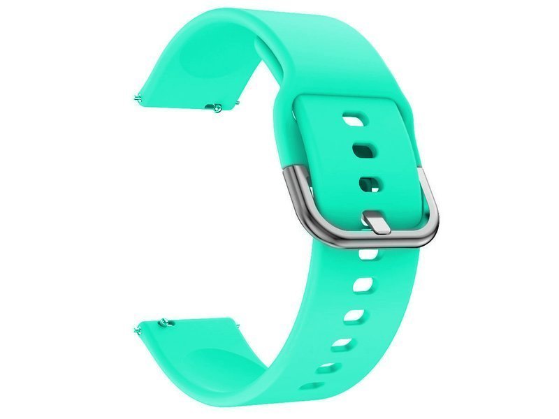 Gumowy pasek Alogy soft do Samsung Galaxy Watch Active 2 Miętowy 20mm