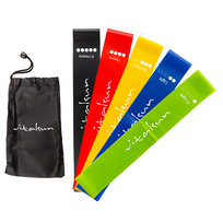 Gumy oporowe do ćwiczeń fitness zestaw 5 gum