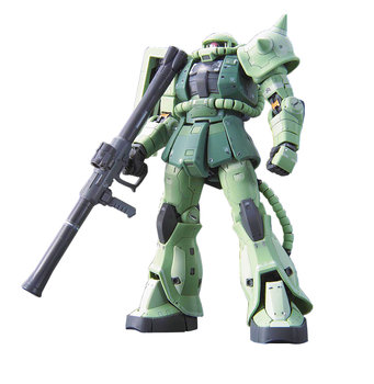Gunpla, figurka MS-06F Zaku II, RG 1/144 - Mobile Suit Gundam