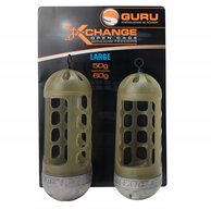 Guru X-Change Bait Window Feeder Large 50g+60g Koszyki Guru