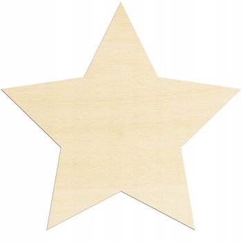 Gwiazda drewniana do ozdabiania ze sklejki 10cm - Inna marka