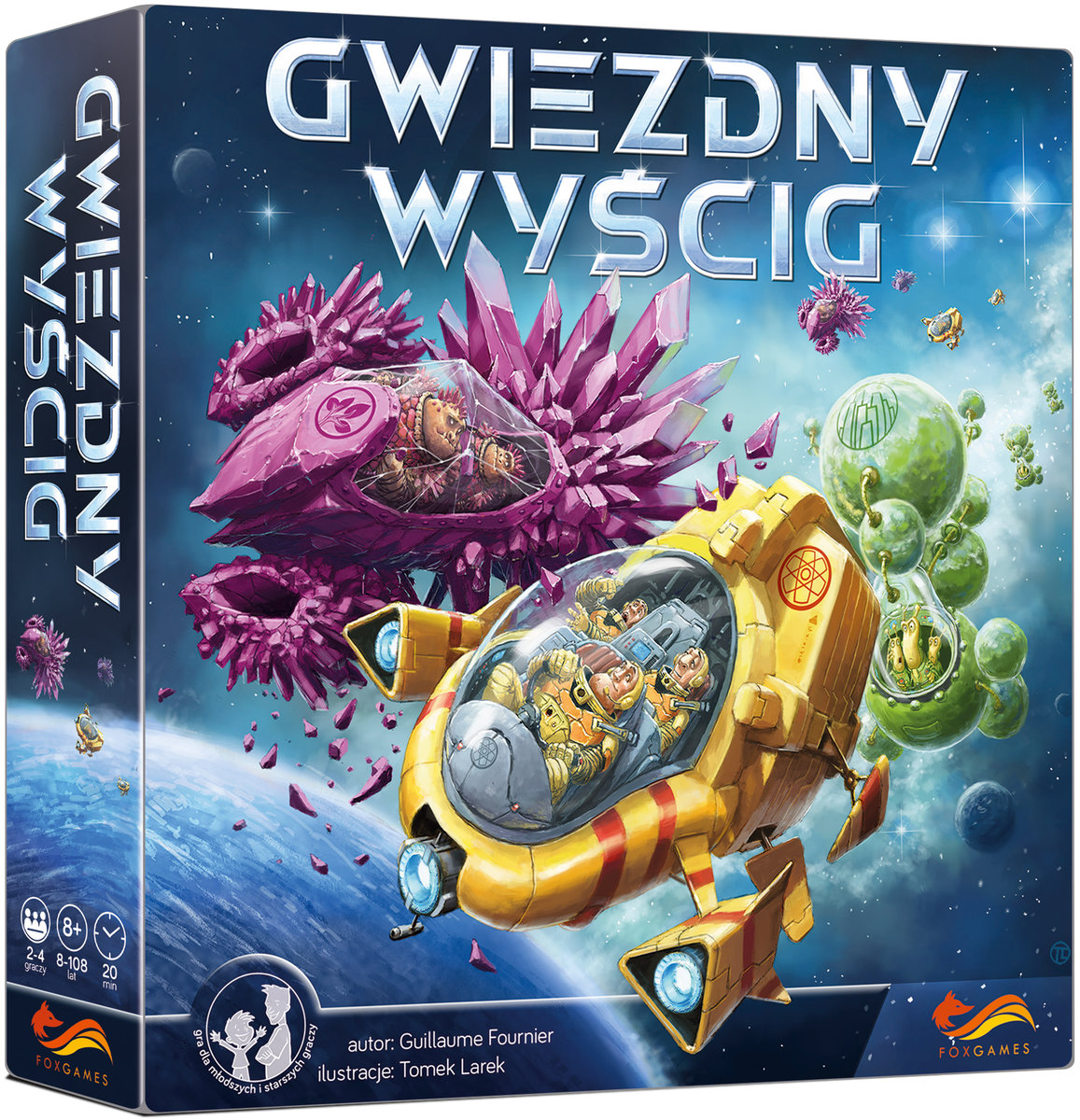 Gwiezdny wyścig, gra rodzinna, FoxGames