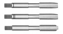 Gwintowniki wiertła gwintujące M8, 3szt. BAILDON