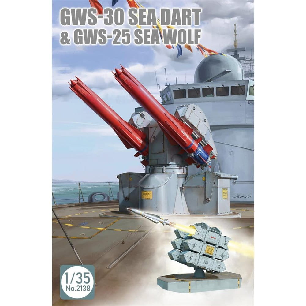 Фото - Збірна модель Dart GWS-30 Sea  and GWS-25 Sea Wolf 1:35 Takom 2138 