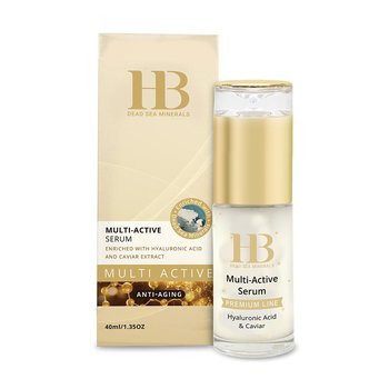 H&B, Serum multiaktywne z kwasem hialuronowym i kawiorem, 40 ml - H&B