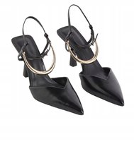 H&M CZÓŁENKA DAMSKIE CZARNE ELEGANCKIE 39 1Y6O H&M