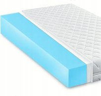 H1 Materac 90x200 antygrzybiczny miękki sprężysty antyalergiczny H1 21 cm