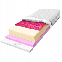 H2 H3 Materac 160x200 z pianki terapeutyczny odprężający amortyzujący 25 cm