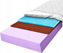 H3 H4 Materac piankowy 160x200 masująca na krążenie 15cm masujący pianka