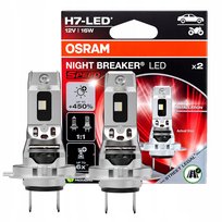 H7 LED OSRAM NIGHT BREAKER LED SPEED 16W 1:1 PLUG & PLAY +450% HOMOLOGACJA Inna marka
