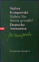 Haben Sie davon gewußt? - Kempowski Walter