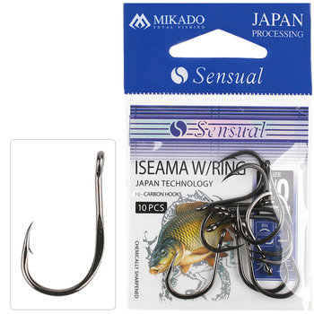 Haczyk Mikado Sensual Iseama W/Ring hak nr8 10szt - Mikado
