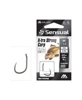 Haczyk z przeponem Sensual X-tra Strong Carp nr14 Mikado