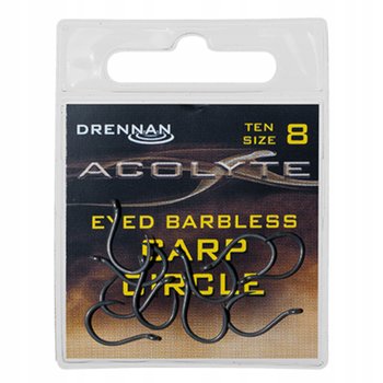 HACZYKI BEZZADZIOROWE Z OCZKIEM DRENNAN ACOLYTE CARP CIRCLE R. 12 - DRENNAN