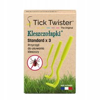 Haczyki kleszczołapki do wyjmowania usuwania kleszczy Tick Twister 3 szt Tick Twister