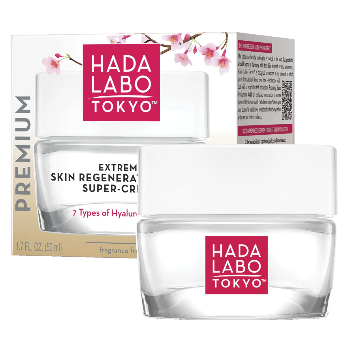 Hada Labo Tokyo Premium, Krem Do Twarzy Odmładzająco-ujędrniający Na ...